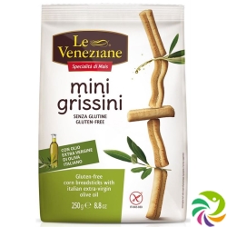 Le Veneziane Mini Grissini Olivenöl Glutenfrei 250