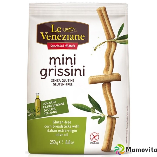 Le Veneziane Mini Grissini Olivenöl Glutenfrei 250 buy online