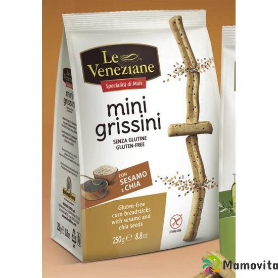 Le Veneziane Mini Grissini Ses Chia Glutenfrei 250g buy online