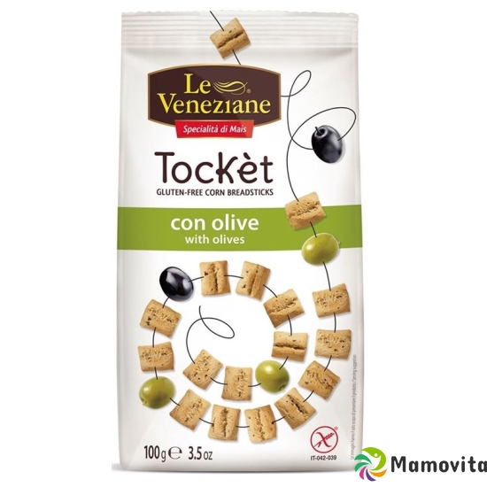 Le Veneziane Tocket mit Oliven Glutenfrei 100g buy online