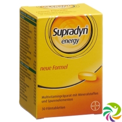 Supradyn Pro Energy-Complex Film-coated tablets Box of 30