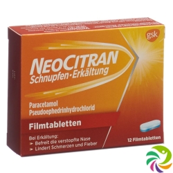 Neocitran Schnupfen/erkaeltung Filmtabletten 12 Stück