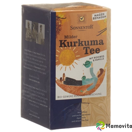 Sonnentor Milder Kurkuma Tee Beutel 18 Stück buy online