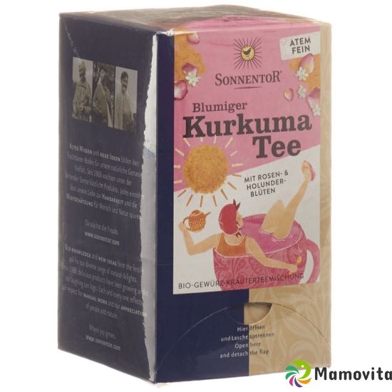 Sonnentor Blumiger Kurkuma Tee Beutel 18 Stück buy online