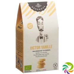 Generous Victor Vanille Sables Glutenfrei 120g