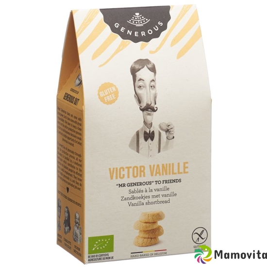 Generous Victor Vanille Sables Glutenfrei 120g buy online