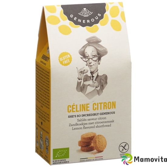 Generous Celine Citron Sables Glutenfrei 120g buy online