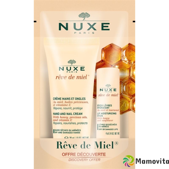 Nuxe Reve Miel Decouverte Cr Mains30/levres buy online