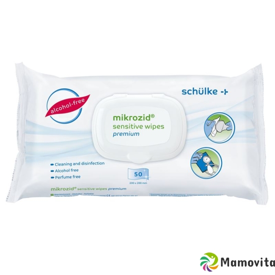 Mikrozid Sensitive Wipes Premium 50 Stück buy online