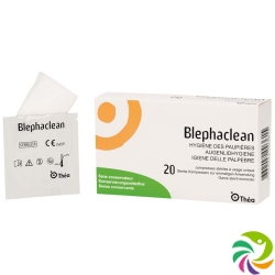 Blephaclean Kompresse Steril 20 Stück