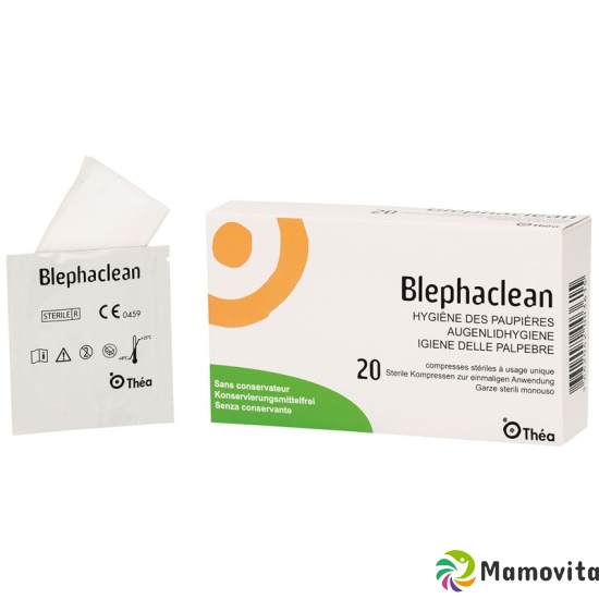 Blephaclean Kompresse Steril 20 Stück buy online