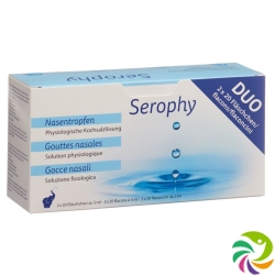 Serophy Nasentropfen 5ml Flasche Duo 2x 20 Stück