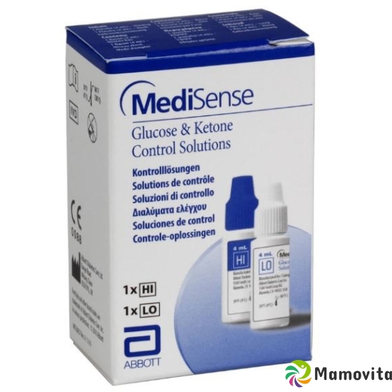 Abbott Medisense glucose & Ketone Control Solution 2 x 4 ml buy online