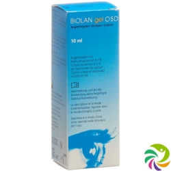 Biolan Gel OSD Augentropfen Natriumhyaluronat 0.3% Flasche 10ml