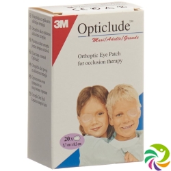 3M Opticlude Maxi Augenpflaster 5.7x8cm 20 Stück