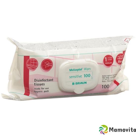 Meliseptol Wipes Sensitive 100 (flow pack) buy online