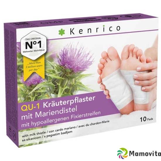 Kenrico Kräuterpflaster Mariendistel 10 Stück buy online