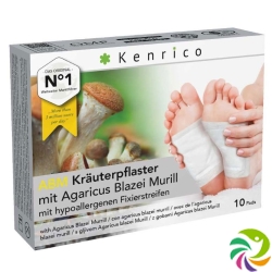 Kenrico Kräuterpflaster Agaricus Blaz Muri 10 Stück