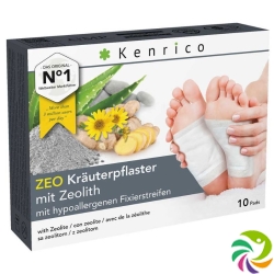 Kenrico Kräuterpflaster Zeolith 10 Stück