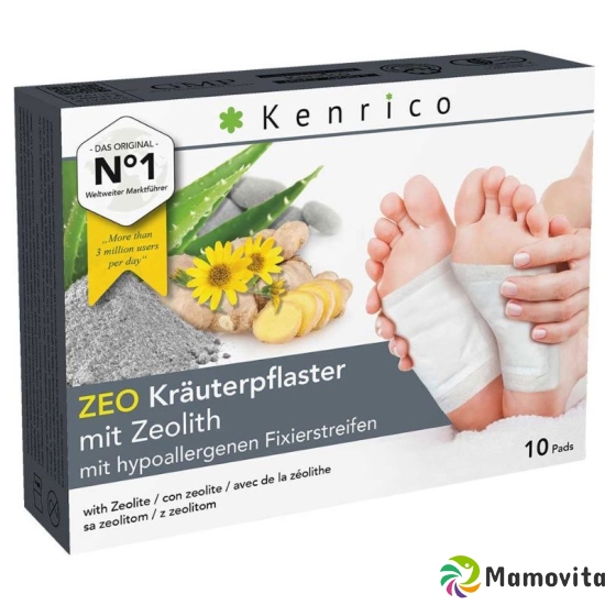 Kenrico Kräuterpflaster Zeolith 10 Stück buy online