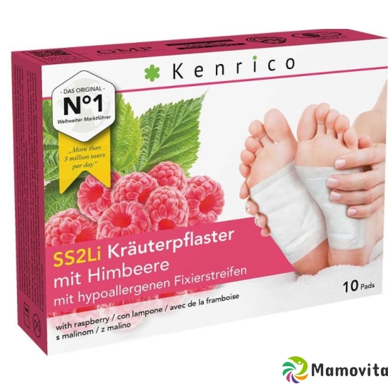 Kenrico Kräuterpflaster Himbeere 10 Stück buy online