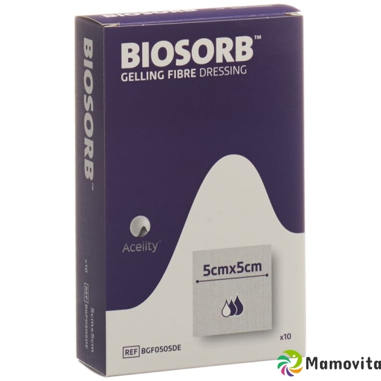 Biosorb Gelling Fibre Gelfa Wundauflagen 5x5cm 10 Stück buy online