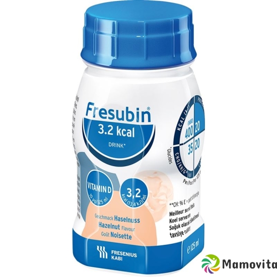 Fresubin 3.2 Kcal Drink Haelnuss 4x 125ml buy online