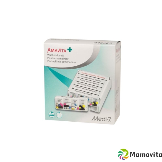 Amavita Medi-7 Medikamentendosierer 7 Tage buy online