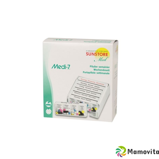 Sunstore Medi-7 Medikamentendosierer 7 Tage buy online