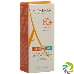 A-derma Protect-ac Mattierendes Fluid SPF 50+ 40ml