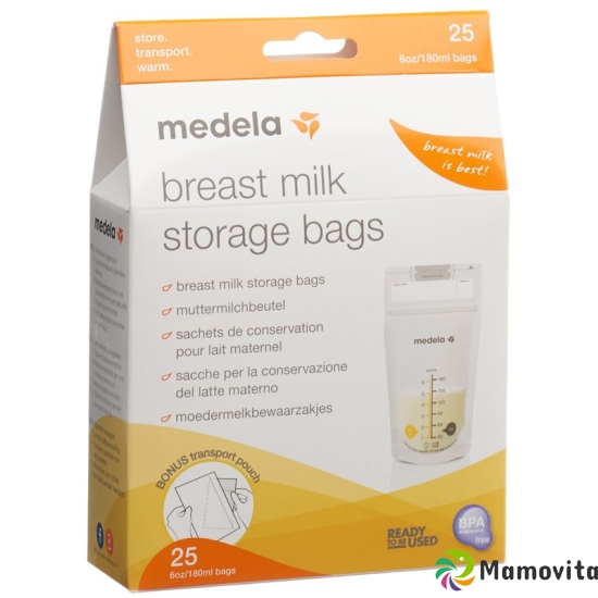 Medela Beutel für Muttermilch 25 Stück buy online