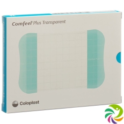 Comfeel Plus Hydrokol Verband 9x14cm Trans 10 Stück