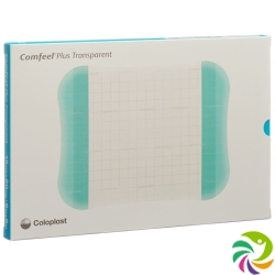 Comfeel Plus Hydrokol Verband 15x20cm Trans 5 Stück