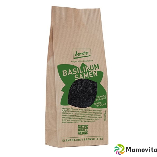 Naturkraftwerke Basilikumsamen Demeter Beutel 230g buy online