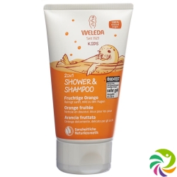 Weleda Kids 2in1 Shower&Shampoo Fruchtige Orange 150ml