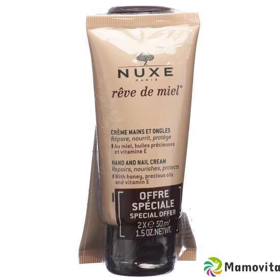 Nuxe Reve Miel Duo Cremes Mains 2x 50ml buy online