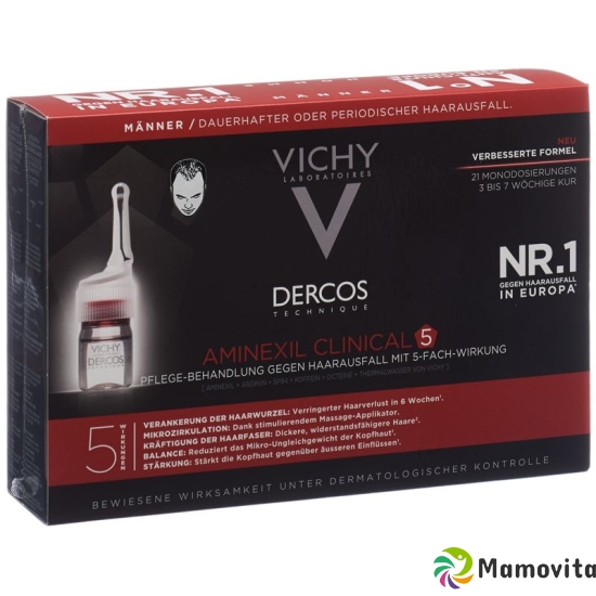 Vichy Dercos Aminexil Clinical 5 Männer 21x 6ml buy online