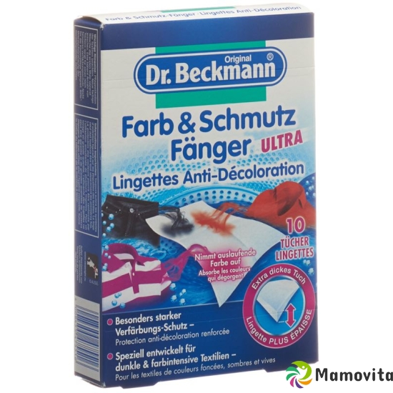 Dr. Beckmann Farb-Und Schmutzfaenger Ultra 10 Stück buy online