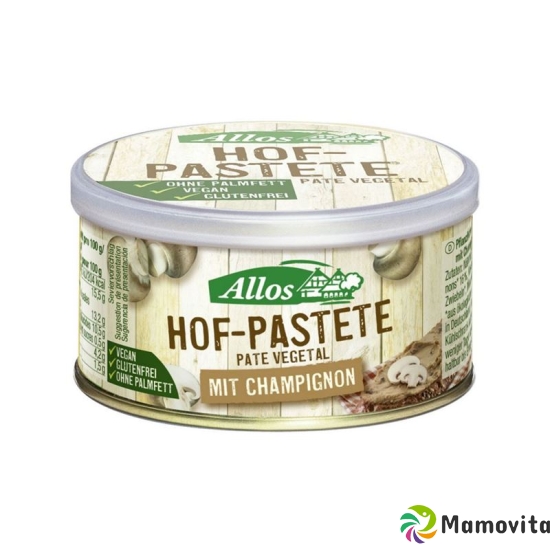 Allos Pastete Champignon Bio Dose 125g buy online