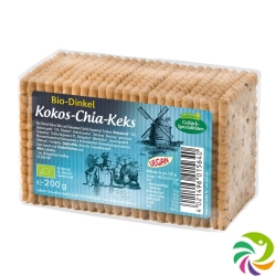 Liebharts Dinkel Kokos Chia-Keks Bio 200g