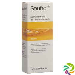 Soufrol sulphur-oil-bath bottle 300ml