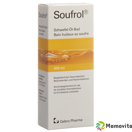 Soufrol sulphur-oil-bath bottle 300ml buy online