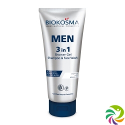 Biokosma Men 3in1 Shampoo & Showergel Tube 200m