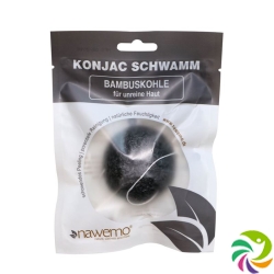 Nawemo Konjac Sponge Bamboo Charcoal