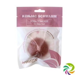 Nawemo Konjac Sponge Pink Clay