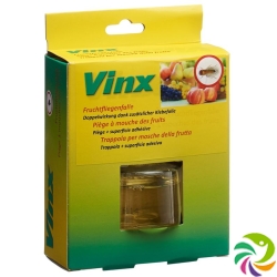 Vinx fruit fly trap with adhesive strips