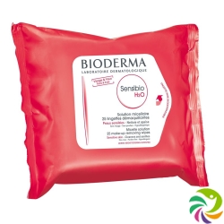 Bioderma Sensibio Lingettes H20 Ps 25 Stück