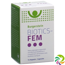 Burgerstein Biotics-FEM capsules 14 pieces