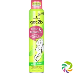 Got2b Fresh&fabulous Dry Shampoo Regular 200ml