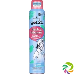 Got2b Fresh&fabulous Dry Shampoo Volume 200ml